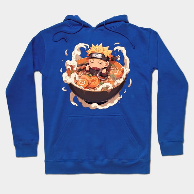 anime ramen Hoodie by weirdesigns